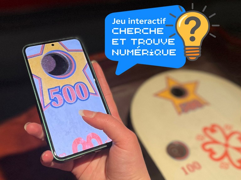 Jeu interactif - Cherche et trouve numérique