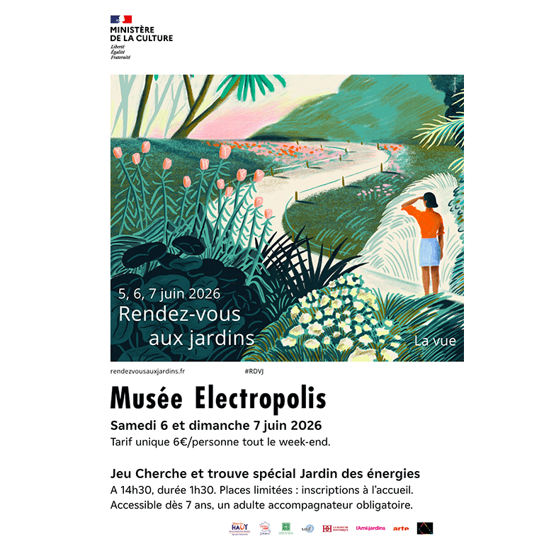 Affiche Rendez-vous aux Jardins - 6 & 7 juin 2026